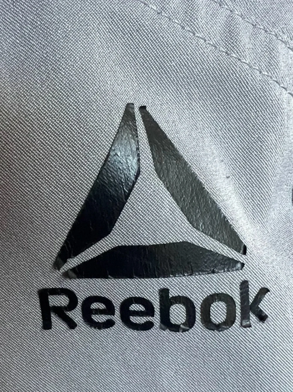 NWOT Reebok Men's Light Gray Athletic Jogger Pants